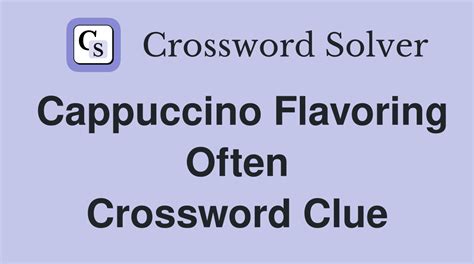 flavoring crossword clue|pickle flavoring crossword clue.